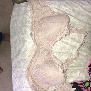 Pale Pink VS halter bralette